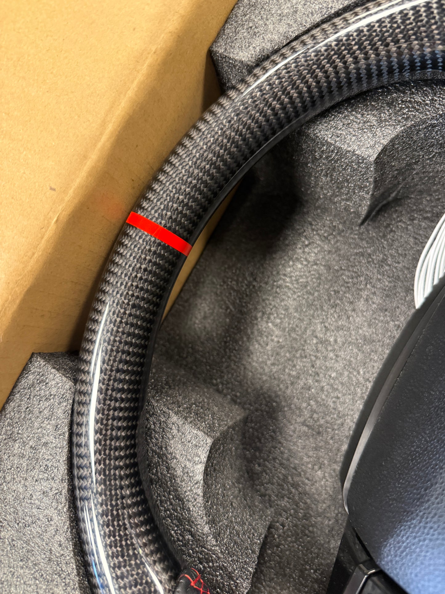 Toyota Hilux (LC250) Style Real Carbon Fiber Imported Steering Wheel