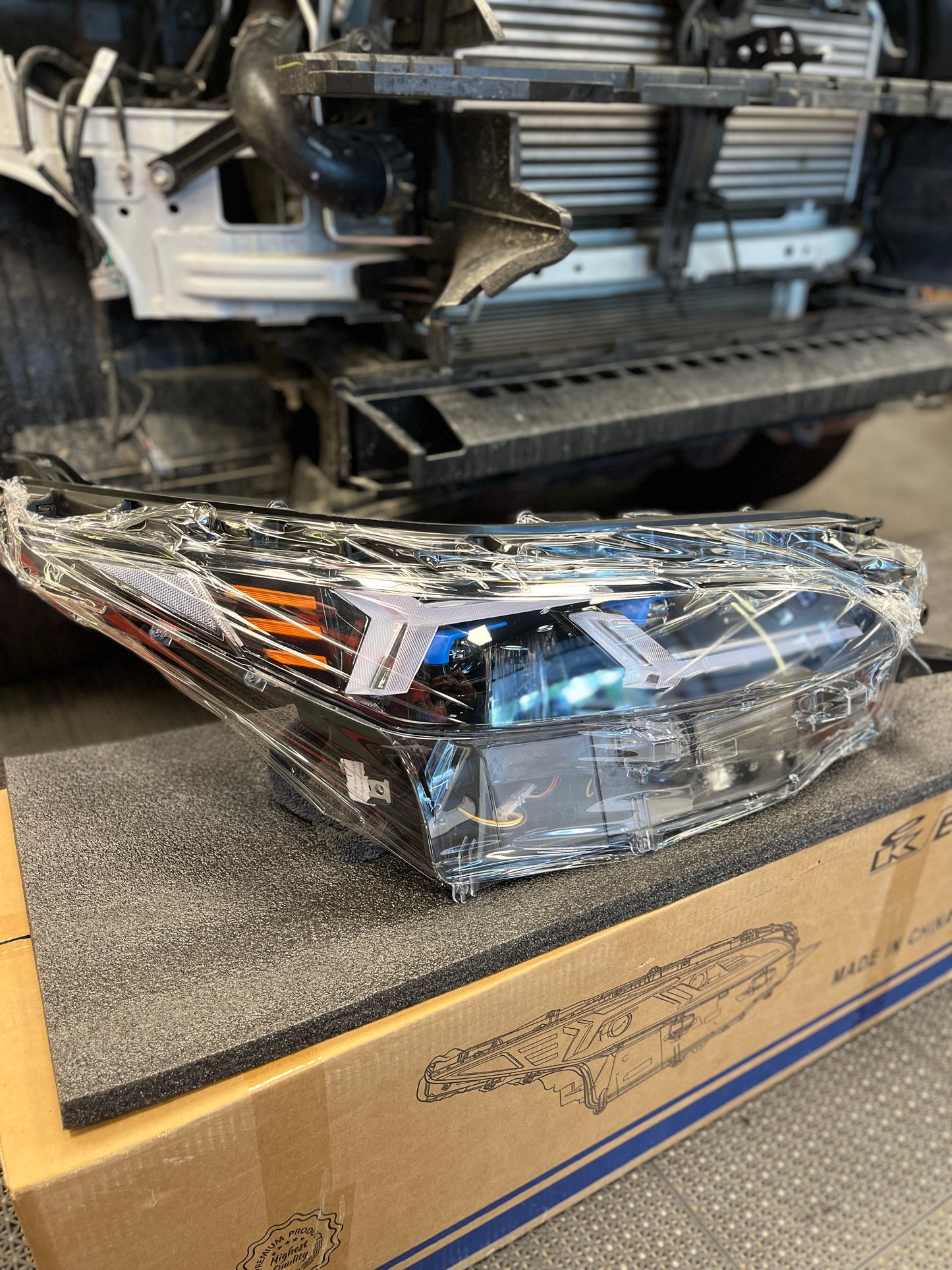 Toyota Fortuner (2021-2026) Lambo Revuelto Inspired Dual Projector LED Head Lights