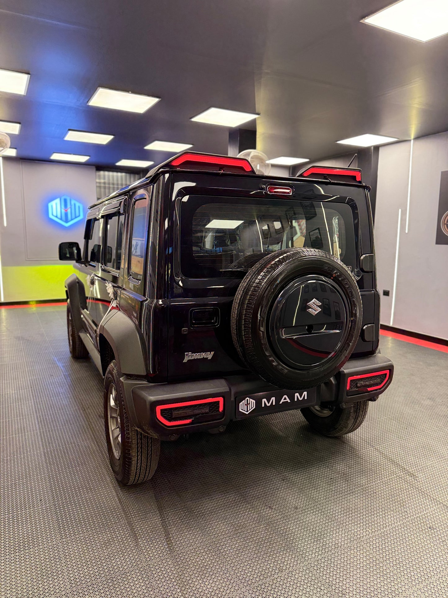 SUZUKI JIMNY Aftermarket (Rear Roof LED 2 PC Spoiler Light)