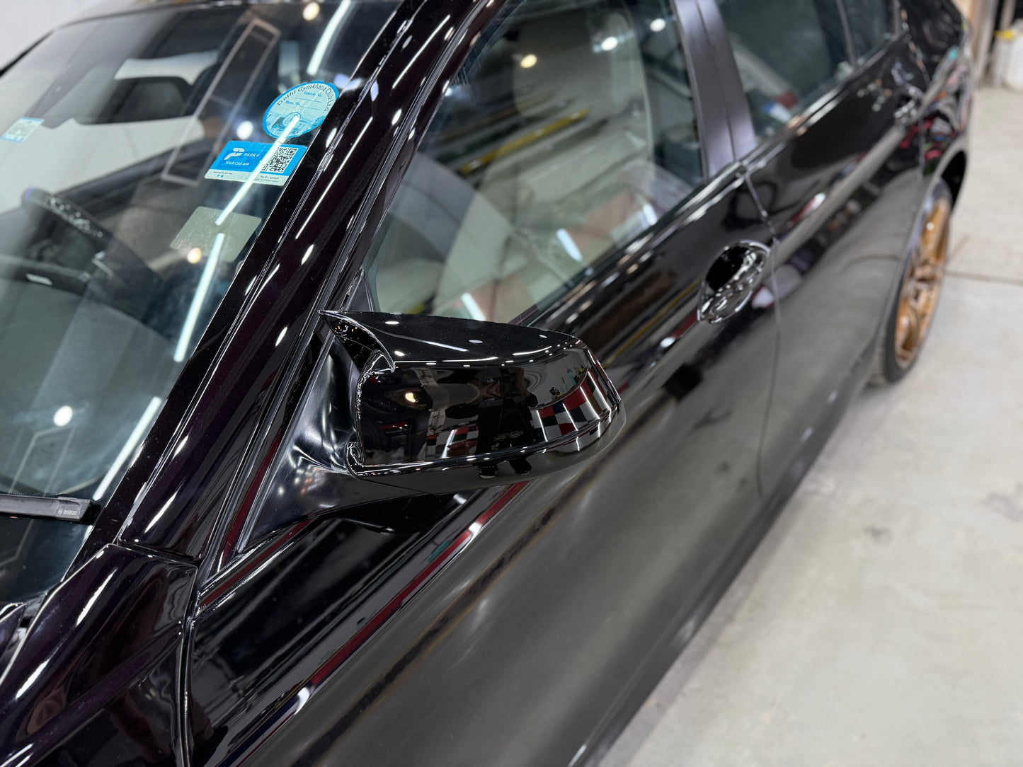 BMW F10 Aftermarket M Style Side ABS Mirror Caps