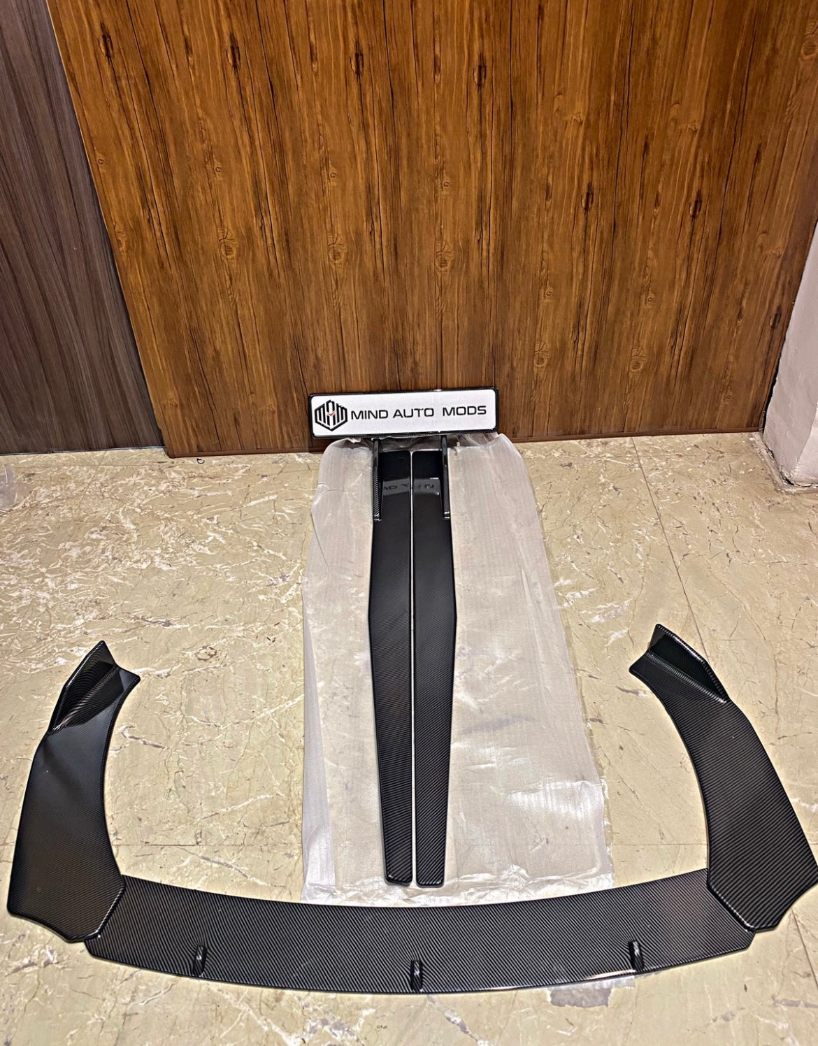 UNIVERSAL ABS SPLITTER KIT (Gloss Black & CF Dipped)