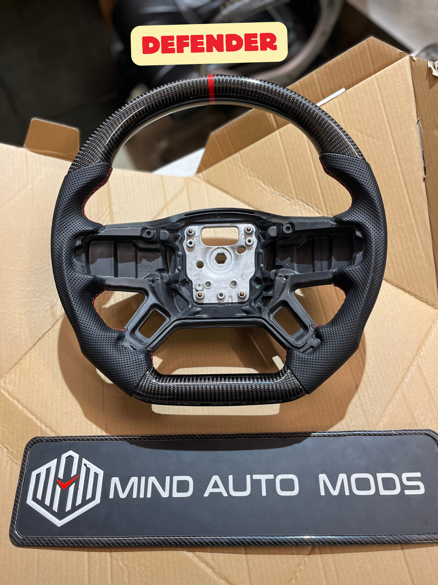 DEFENDER Aftermarket (Original Carbon Fiber Steering Wheel)