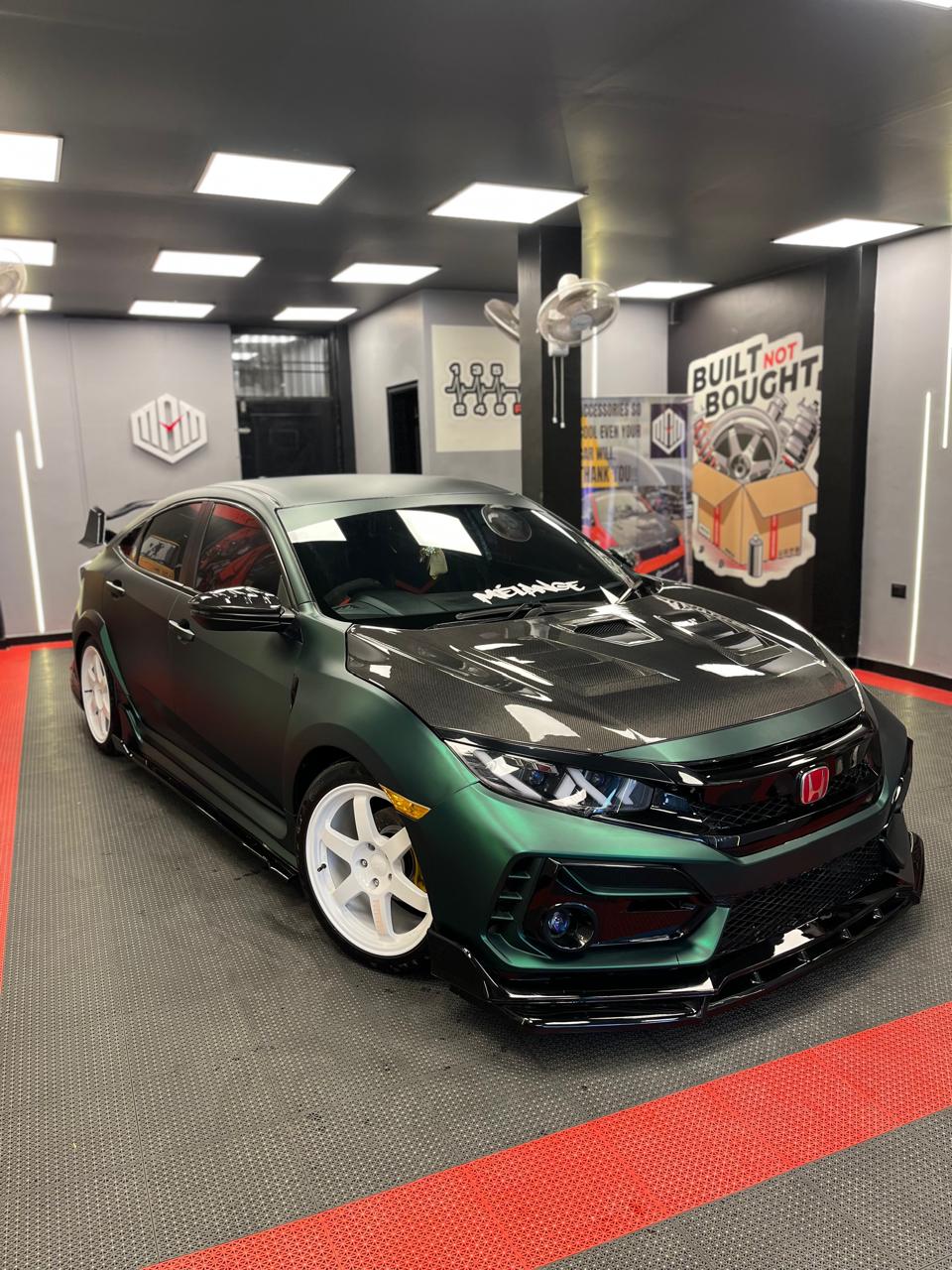 Honda CIVIC (2019-20) 10th Gen (Original Carbon Fiber Hood)