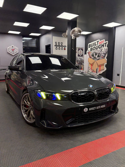 BMW 3 Series G20 LCI Aftermarket Snake Eyes LED Head Lamp (M340i, 330i & 330Li)