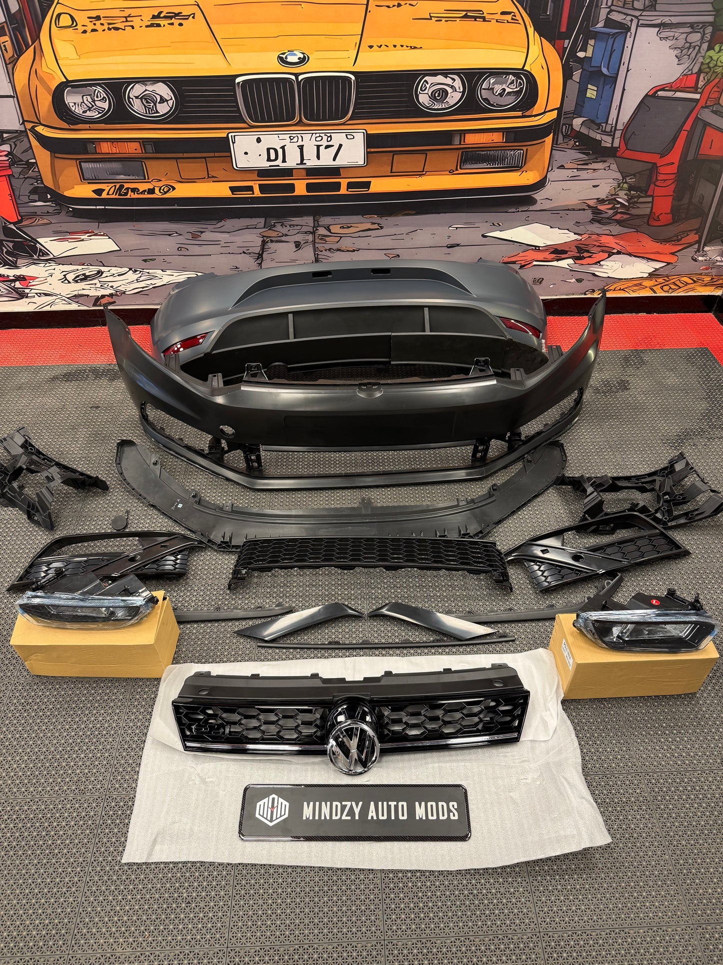 Volkswagen POLO GTI Type 3 Style Full Body Kit (Front & Rear)