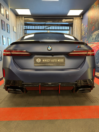 BMW 5 Series G60/G68 2024+ VTEN Rear F1 Diffuser with Exhaust Tips