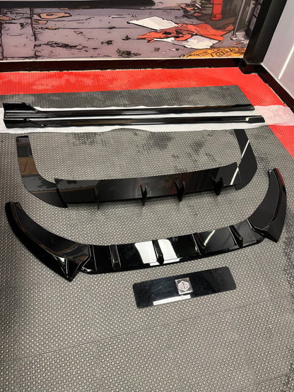 VW VIRTUS Aftermarket Full Skirting Kit (ABS)