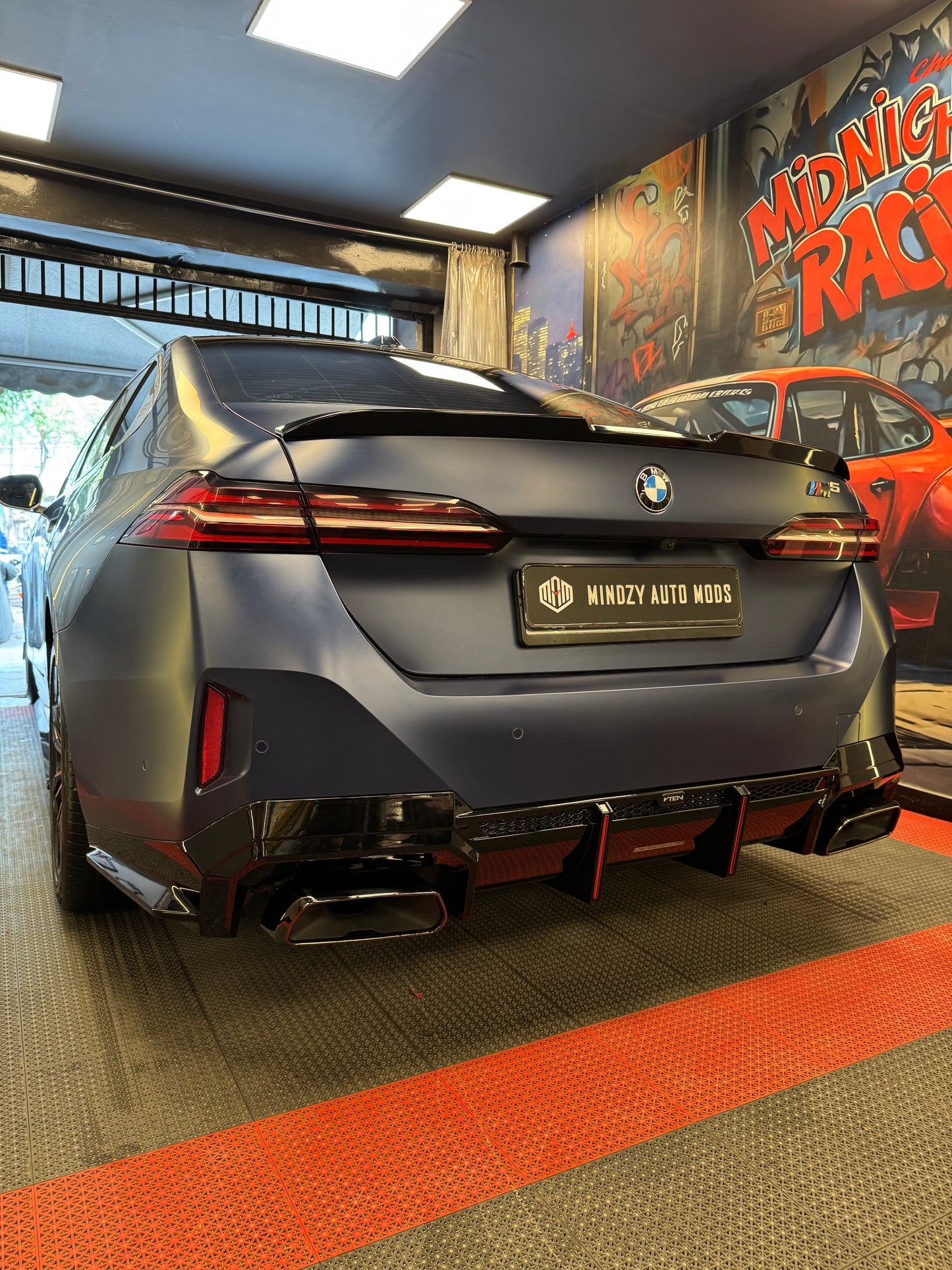 BMW 5 Series G60/G68 2024+ VTEN Rear F1 Diffuser with Exhaust Tips