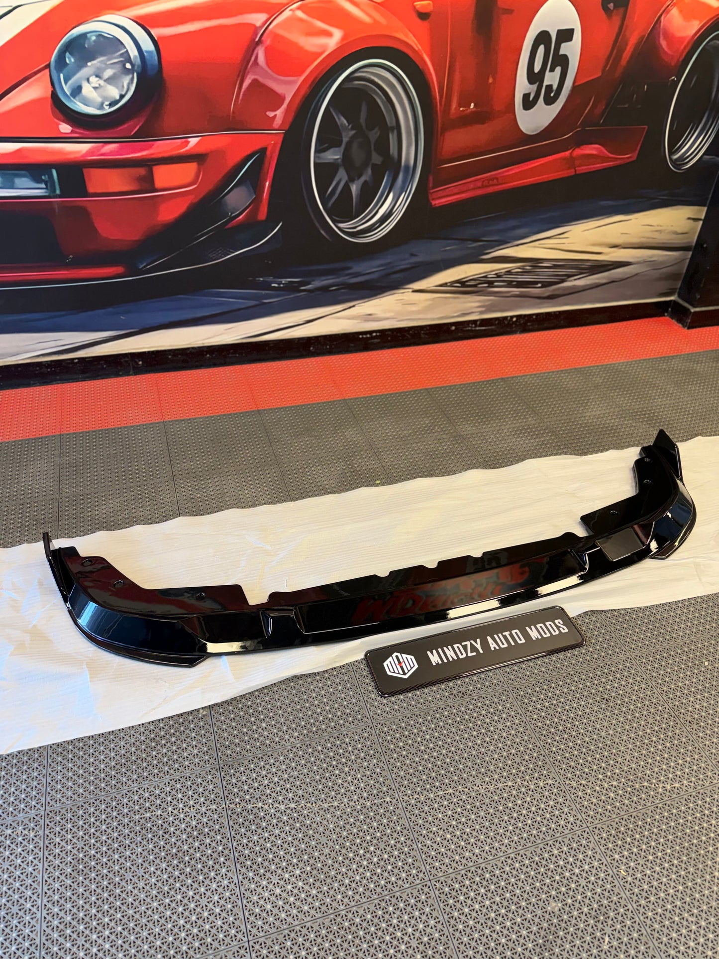 BMW 3 Series G20 LCI Single Pc ABS Front Lip (M340i, 330i, & 330Li)