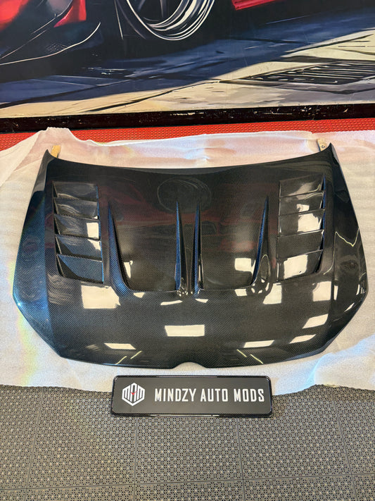 Volkswagen Polo (2010-22) V2 Design Original Carbon Fiber Hood