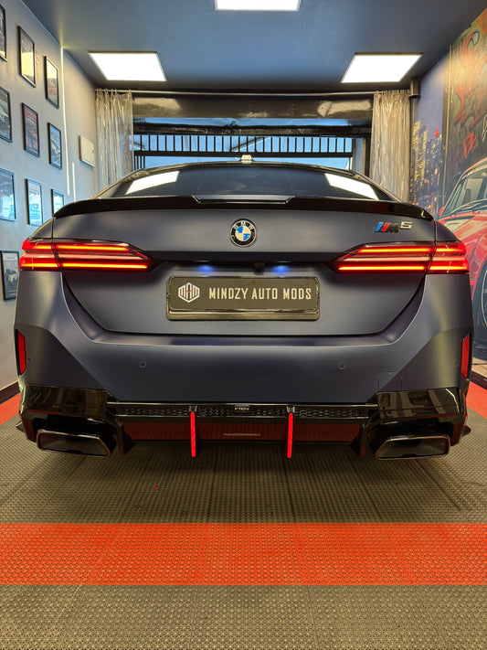 BMW 5 Series G60/G68 2024+ VTEN Rear F1 Diffuser with Exhaust Tips