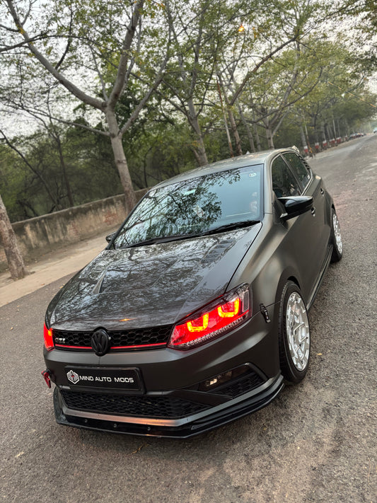 VW POLO Aftermarket GTI Type Single PC Front Lip