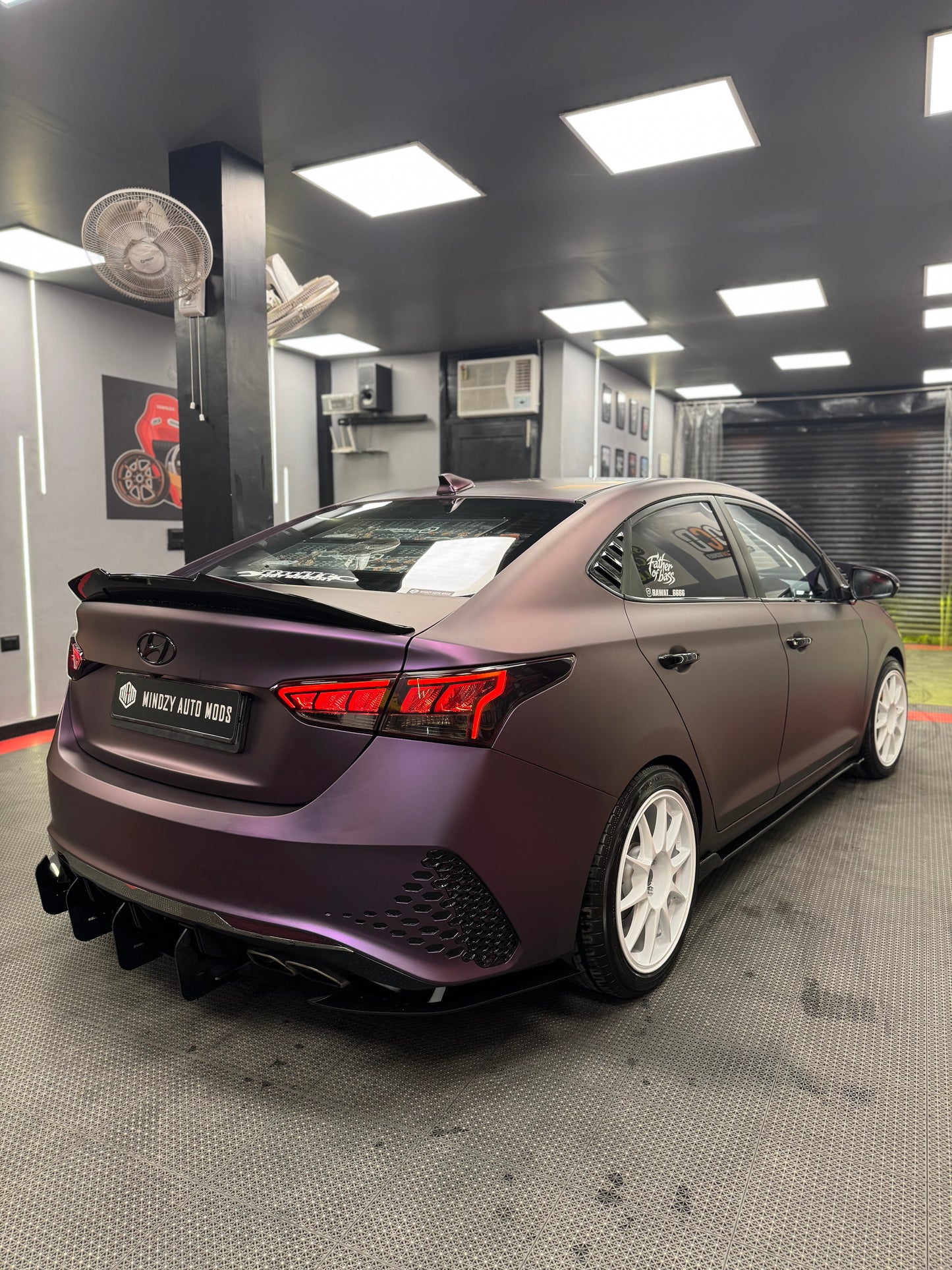 HYUNDAI VERNA (2018-22) Rear Ducktail PSM Boot ABS Spoiler
