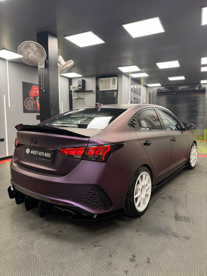HYUNDAI VERNA (2018-22) Rear Ducktail PSM Boot ABS Spoiler