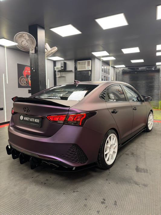 HYUNDAI VERNA (2018-22) Rear Ducktail PSM Boot ABS Spoiler