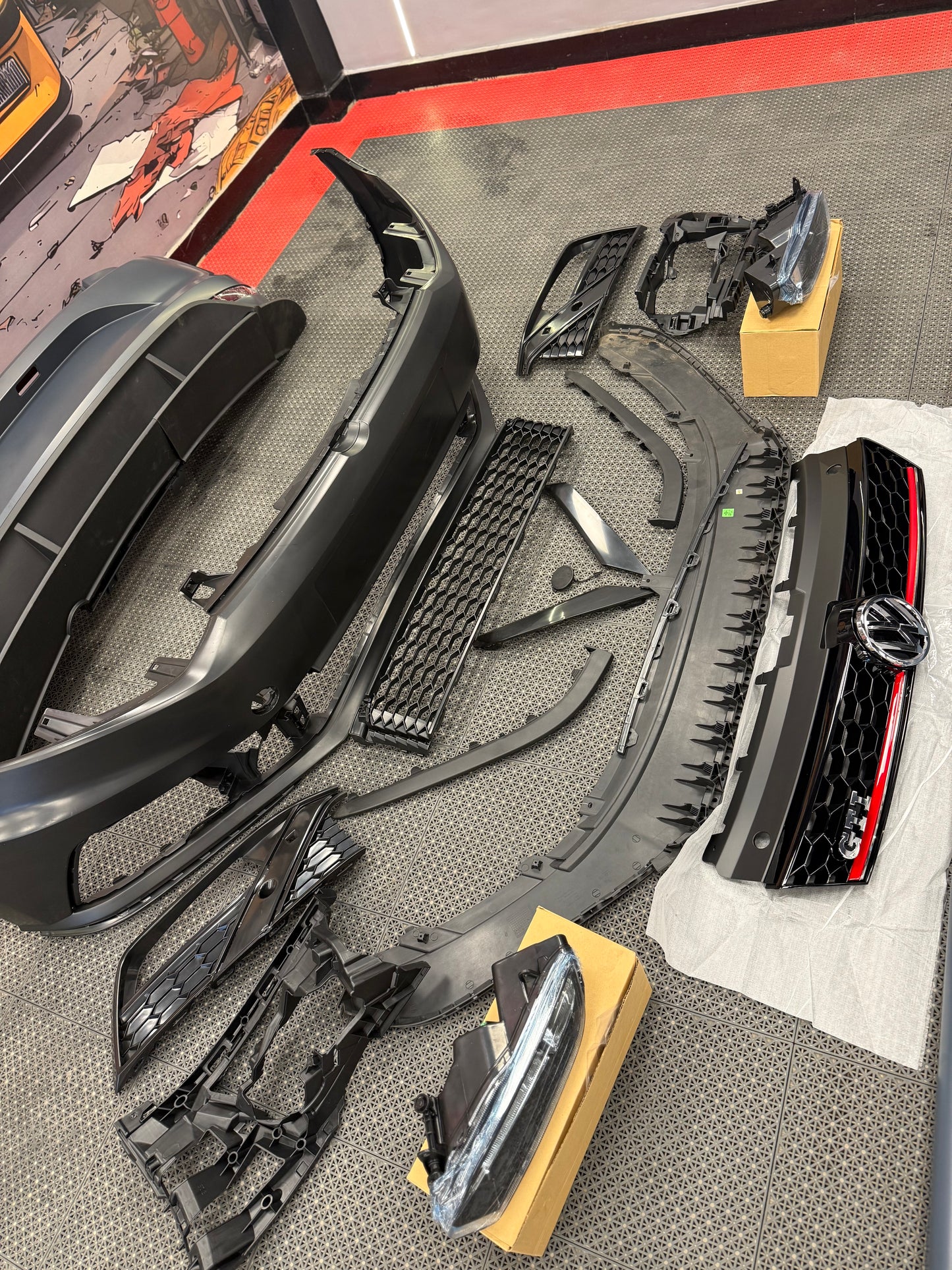 Volkswagen POLO GTI Type 3 Style Full Body Kit (Front/Rear & Sides)