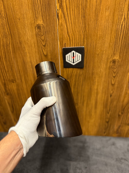 Universal Premium Quality Single Broad Exhaust Tip | Stainless Steel