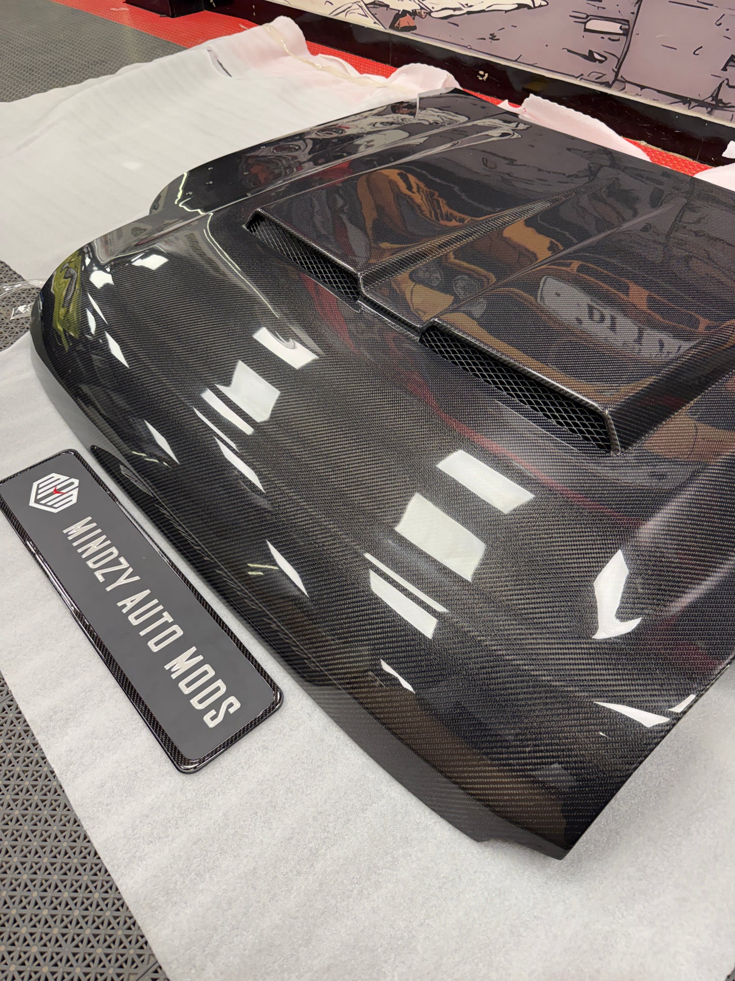 Land Rover Defender Carbon Fiber Hood/Bonnet For 90/110 & 130 | Real Carbon Fiber Replacement Hood