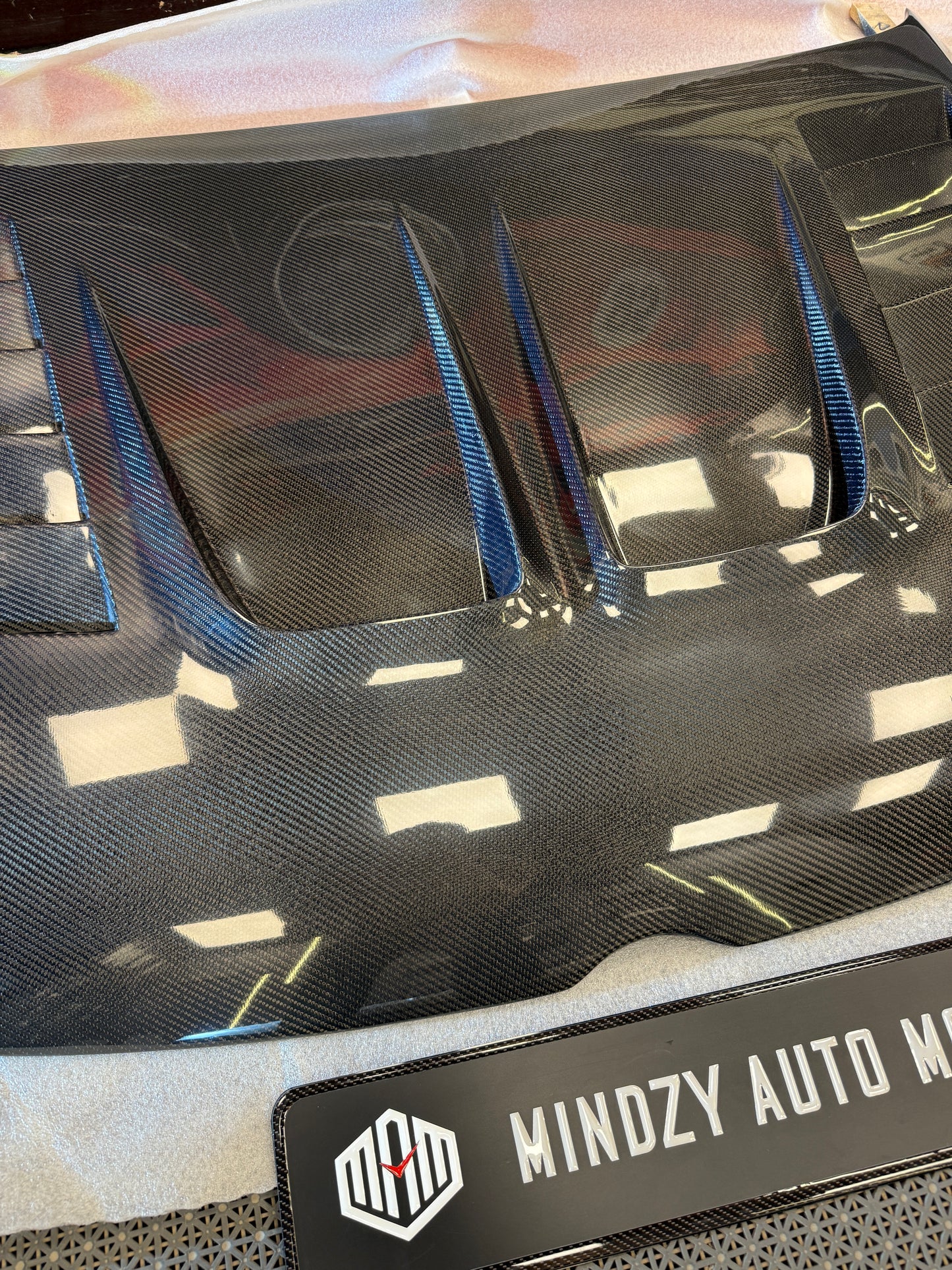 Volkswagen Polo (2010-22) V2 Design Original Carbon Fiber Hood