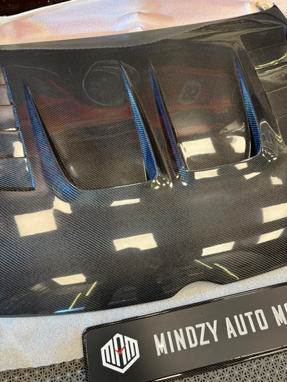 Volkswagen Polo (2010-22) V2 Design Original Carbon Fiber Hood