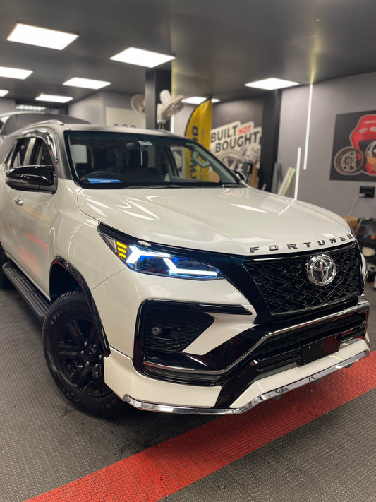 Toyota Fortuner (2021-2026) Lambo Revuelto Inspired Dual Projector LED Head Lights