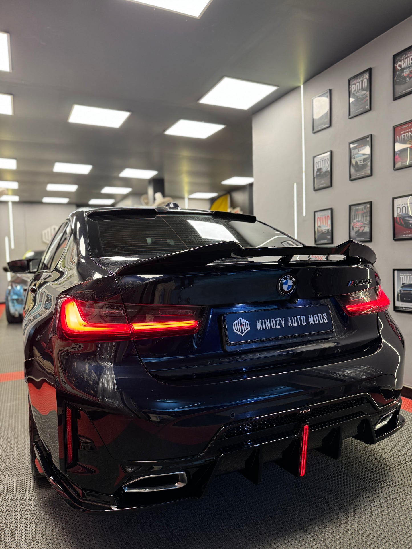 BMW 3 Series G20 (Pre LCI & LCI) Rear (V TEN) Ducktail ABS Spoiler | M340i, 330li & 330i