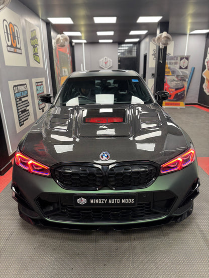 BMW 3 Series G20 LCI MP Style (Gloss Black) ABS Front Lip