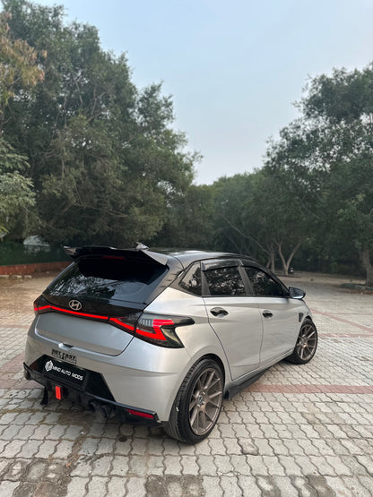 HYUNDAI I20 Aftermarket Rear Smoke Lens Welcome Feature Tail Lamp