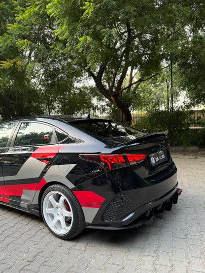 HYUNDAI VERNA (2018-22) Rear Ducktail PSM Boot ABS Spoiler