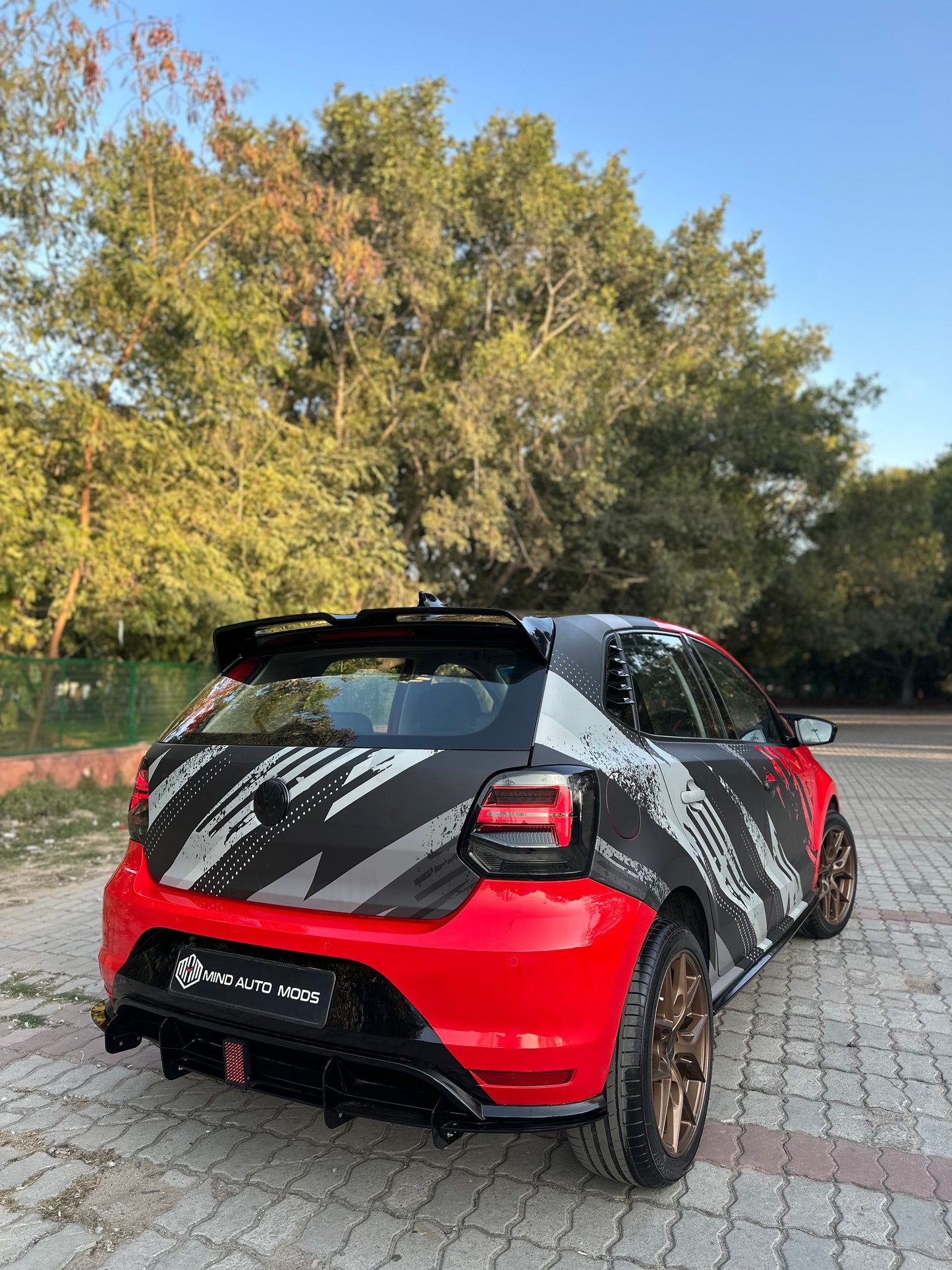 VW POLO Aftermarket Rear Oettinger Spoiler