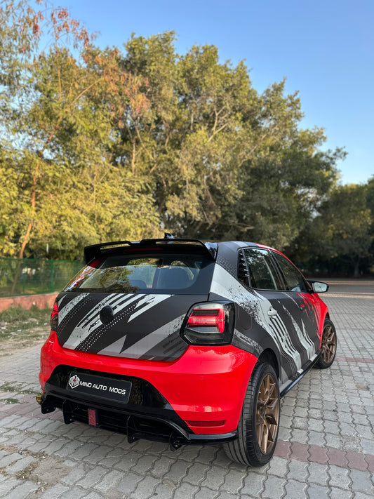 VW POLO Aftermarket Rear Oettinger Spoiler