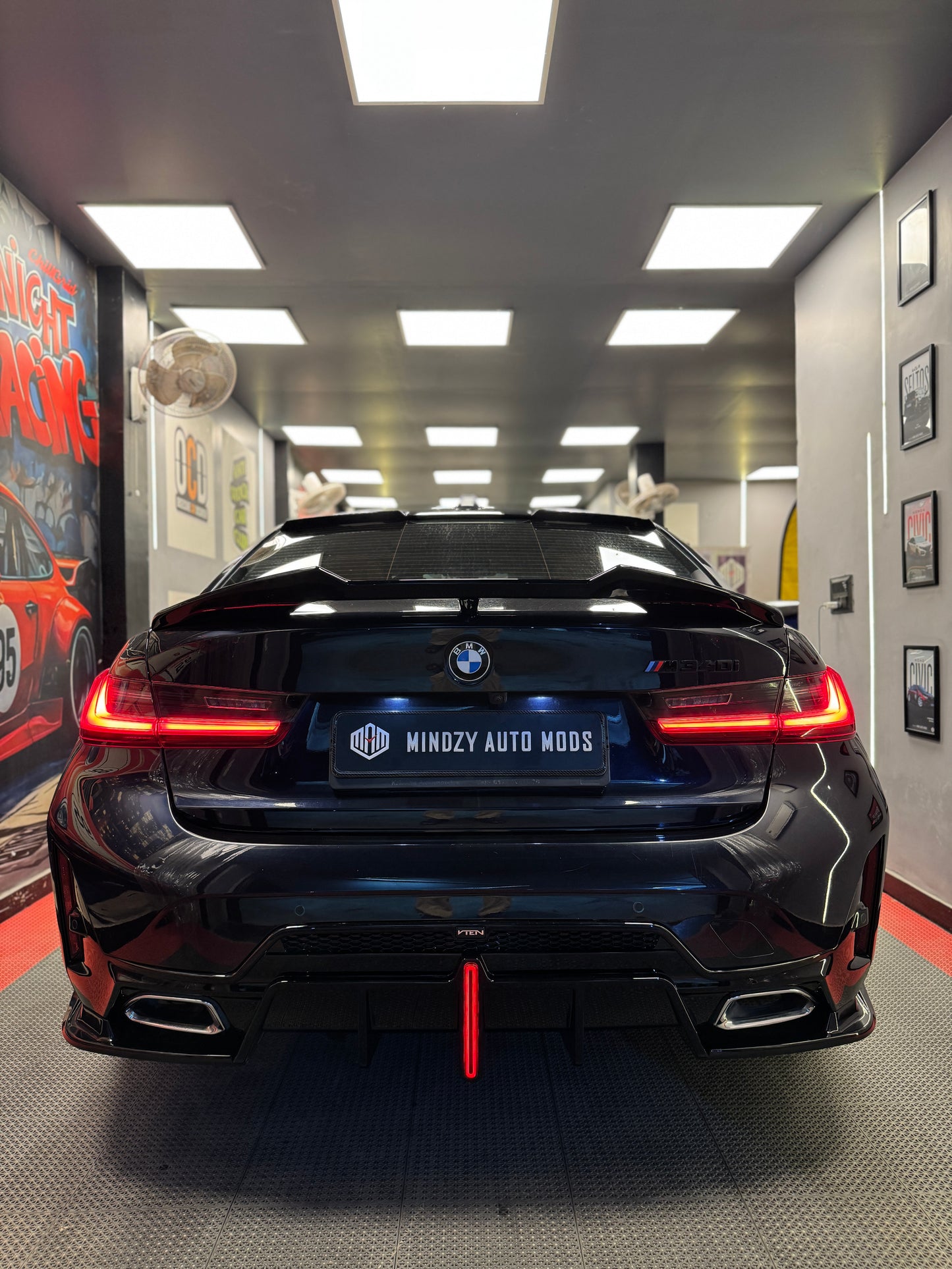 BMW 3 Series G20 (Pre LCI & LCI) Rear (V TEN) Ducktail ABS Spoiler | M340i, 330li & 330i