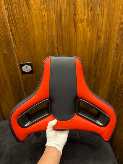Universal Car Racing Head Rest (Imported) | Red & Black