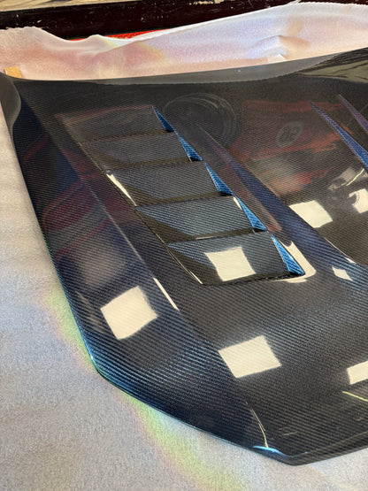 Volkswagen Polo (2010-22) V2 Design Original Carbon Fiber Hood