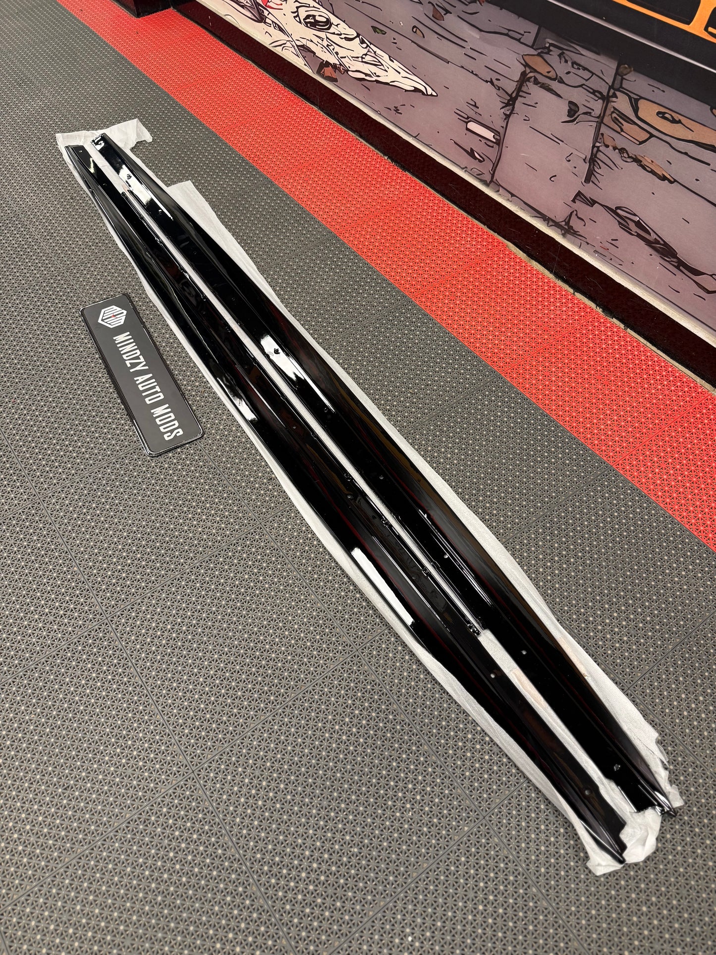 BMW 5 Series G30 Gloss Black ABS Side Skirtings