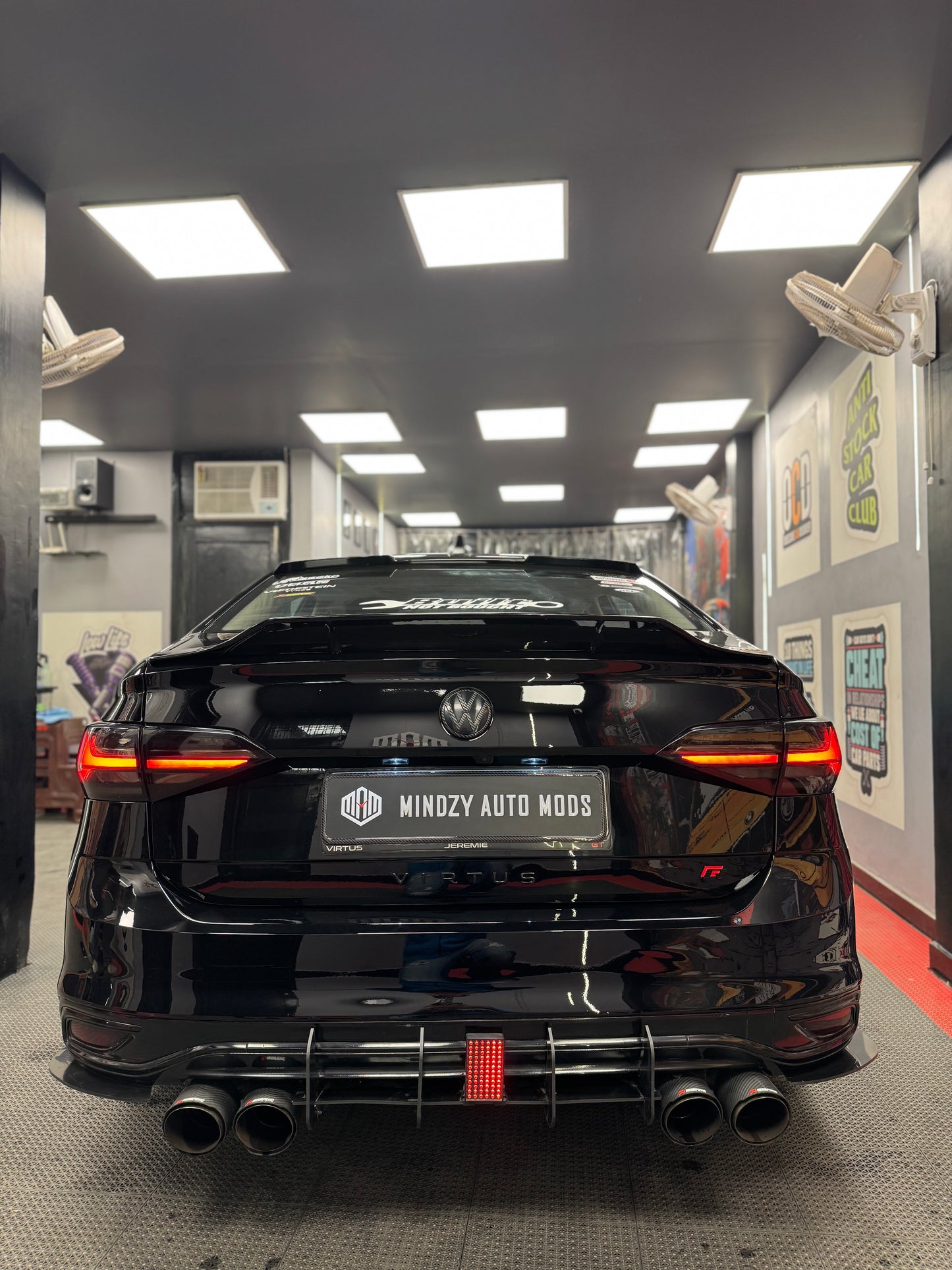Volkswagen Virtus Aftermarket Front & Rear Logo’s/Emblem