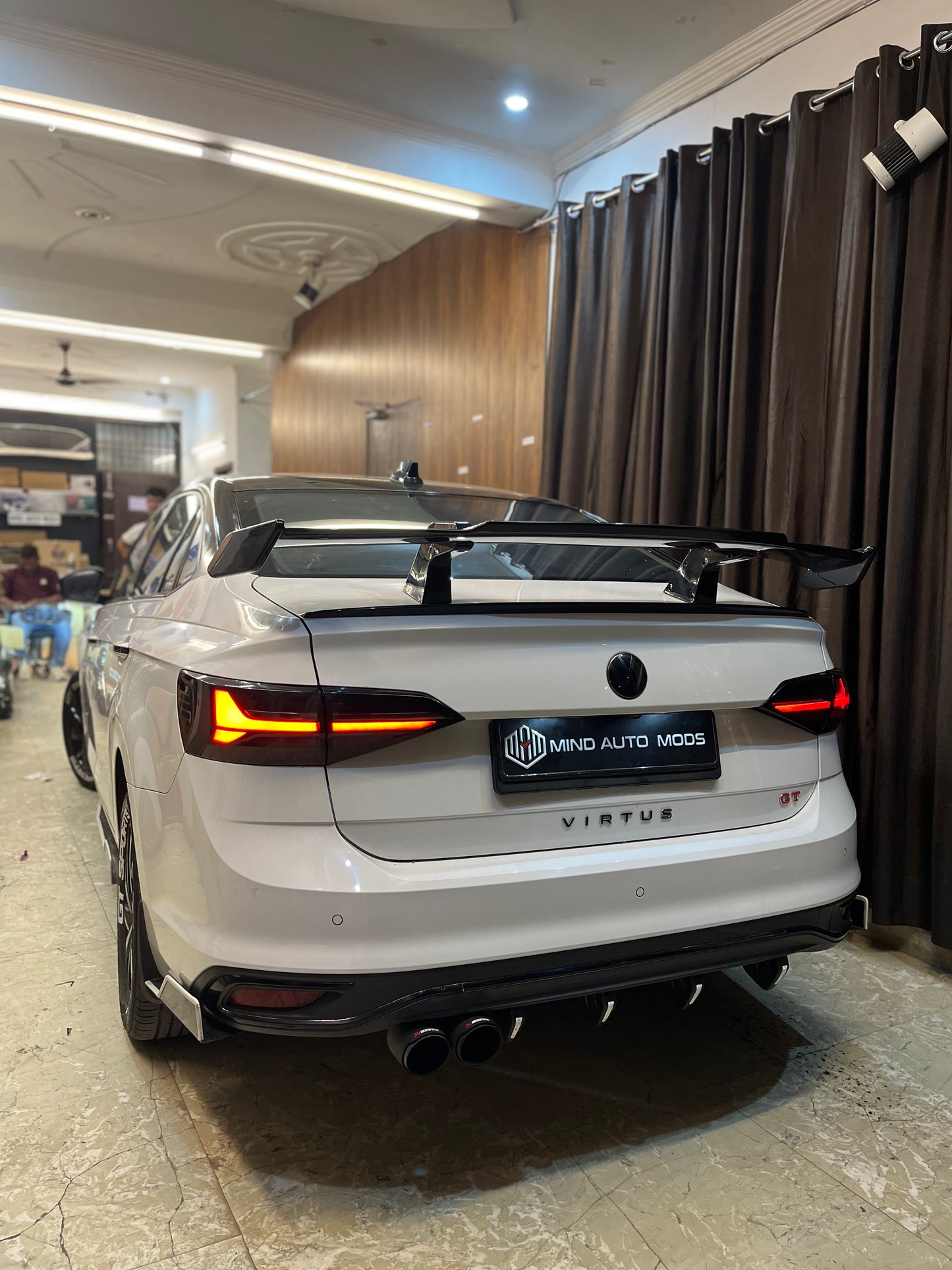 UNIVERSAL M4 Style Big Wing ABS Spoiler