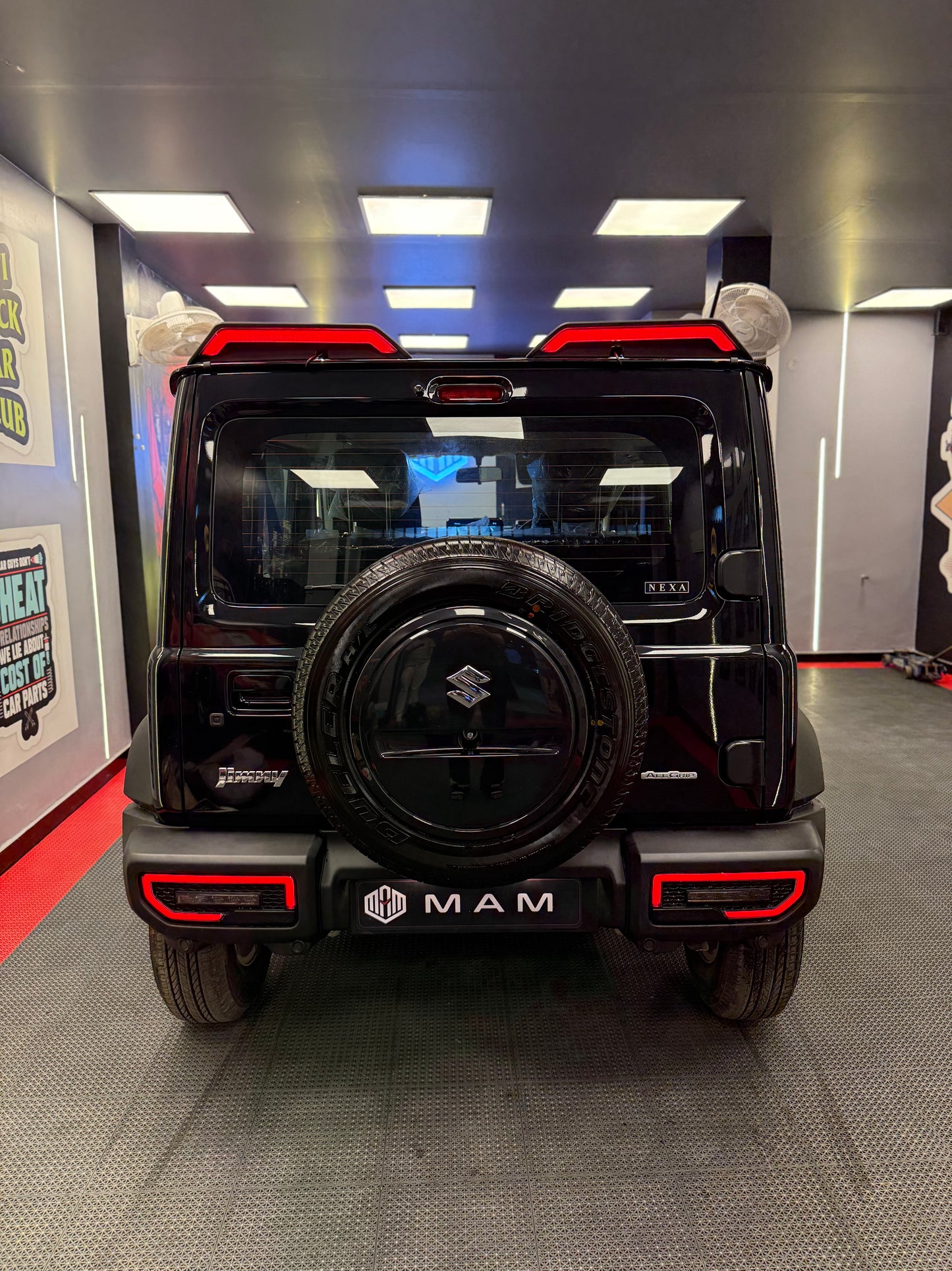 SUZUKI JIMNY Aftermarket (Rear Roof LED 2 PC Spoiler Light)
