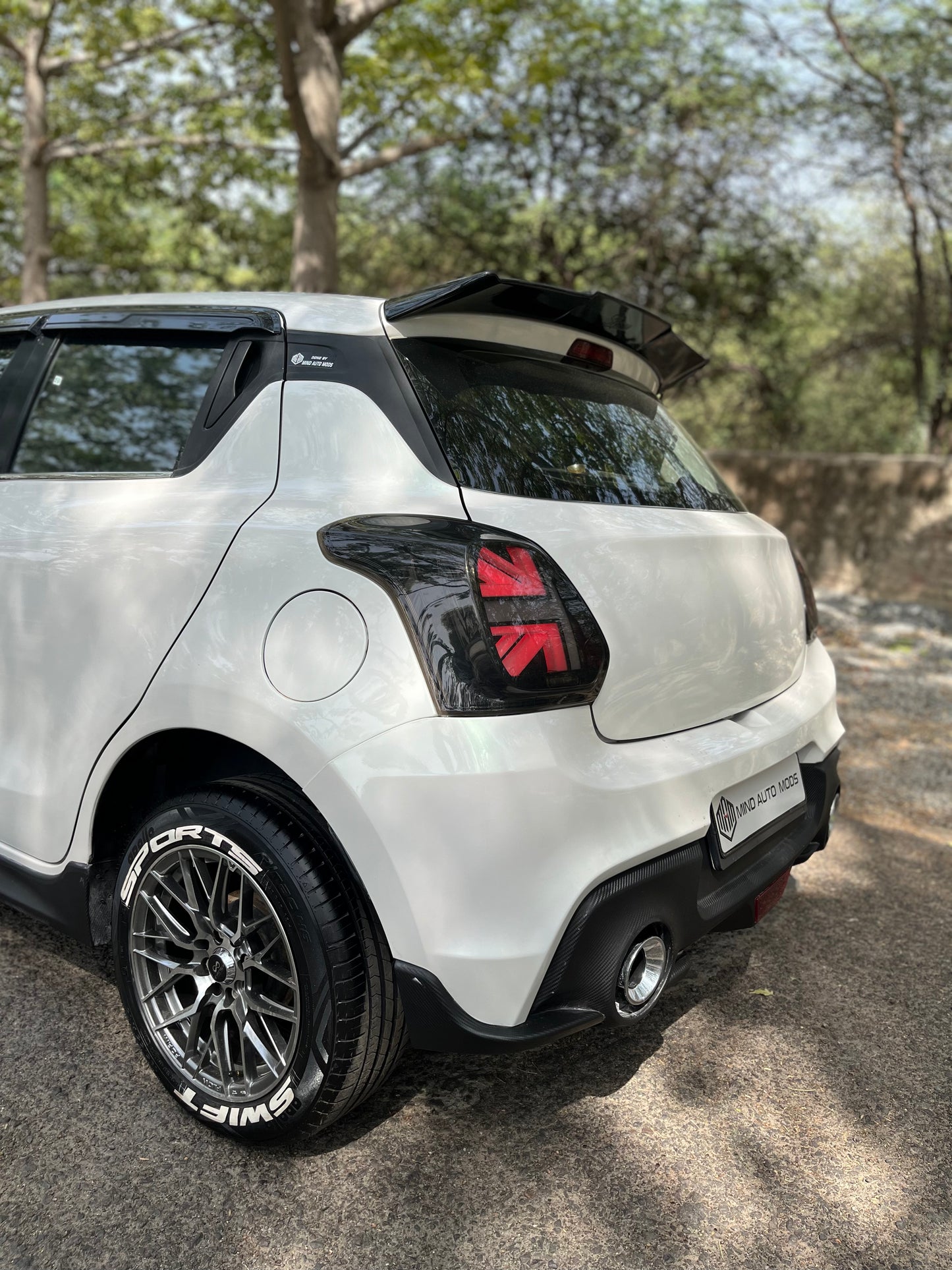 SWIFT T3 (2018-24) Aftermarket ABS Batman Spoiler