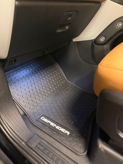DEFENDER Aftermarket Imported Floor Mats (2 Rows)
