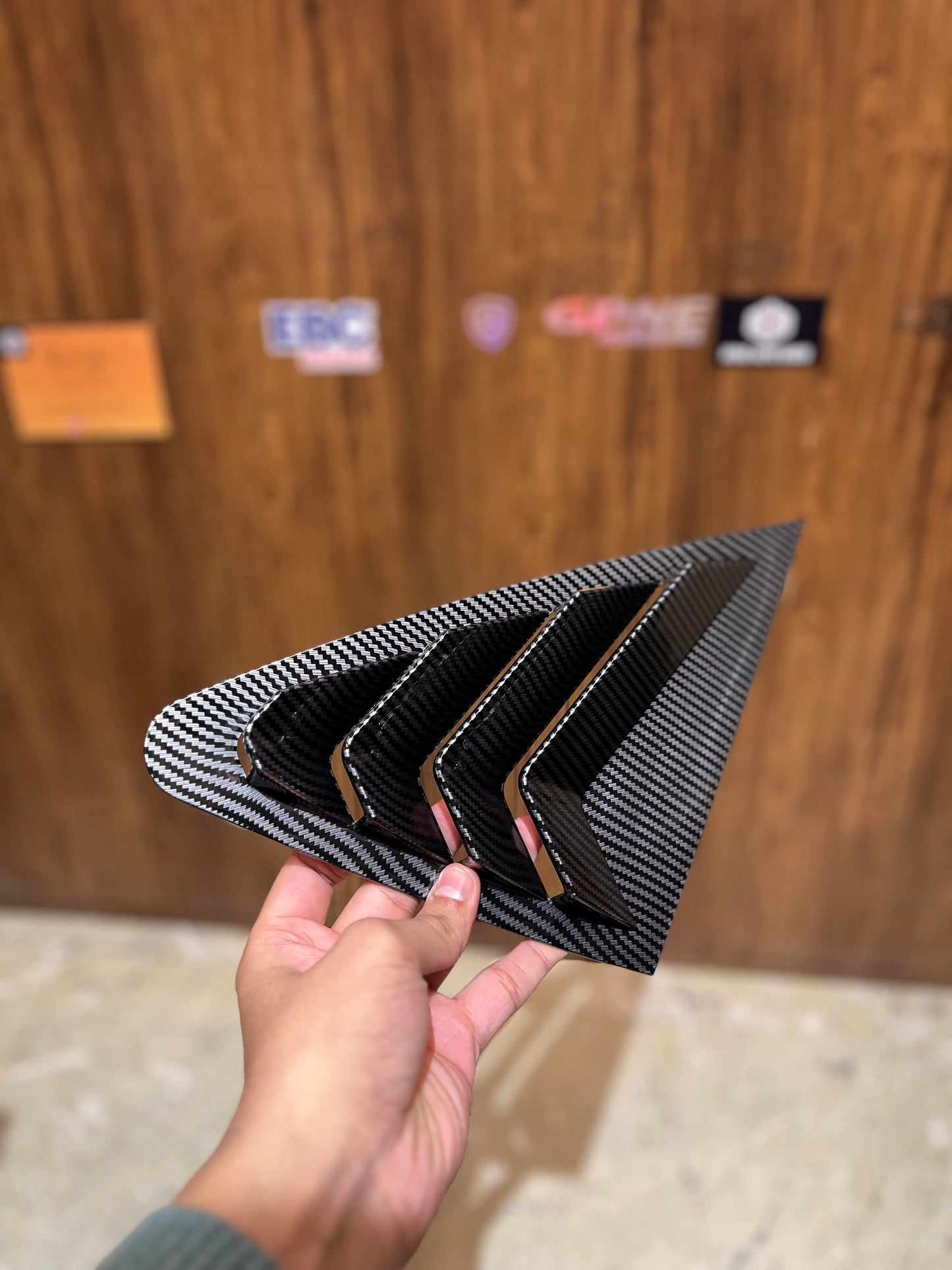 VW VIRTUS Aftermarket Side Window Louvers (ABS)