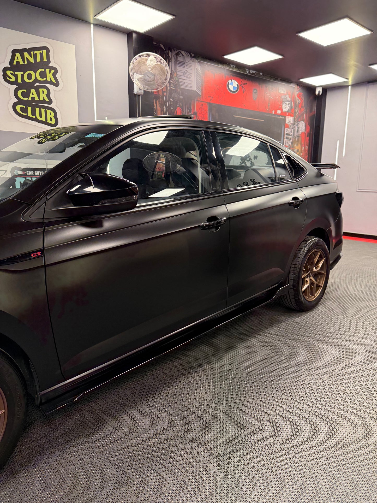 VW VIRTUS Aftermarket Full Skirting Kit (ABS)