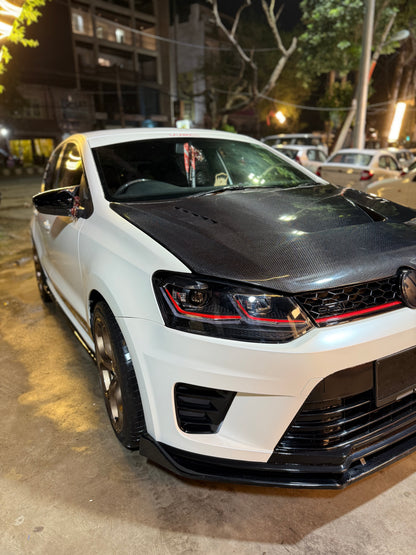 Volkswagen Polo (2010-21) Golf Inspired Red Line Head Lamp