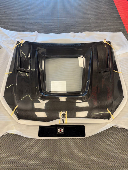 Mercedes W205 Aftermarket (Original Carbon Fiber Glass Hood)