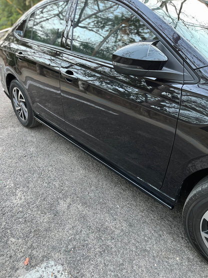 VW VIRTUS Aftermarket Side Skirtings V1 & V2 (ABS)