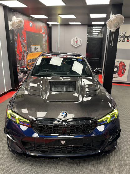 BMW 3 Series G20 Aftermarket Original Carbon Fiber GLASS Hood (M340i, 330i & 330Li)