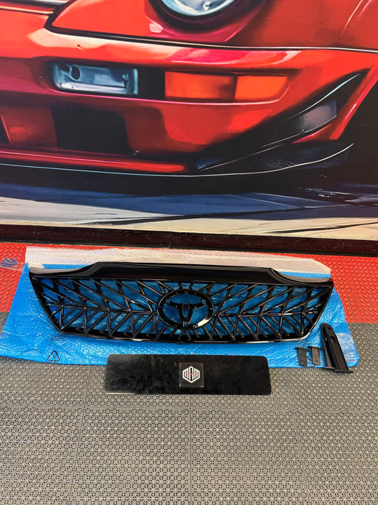 Toyota Fortuner (Type 2) Aftermarket Lexus Inspired Black ABS Grill