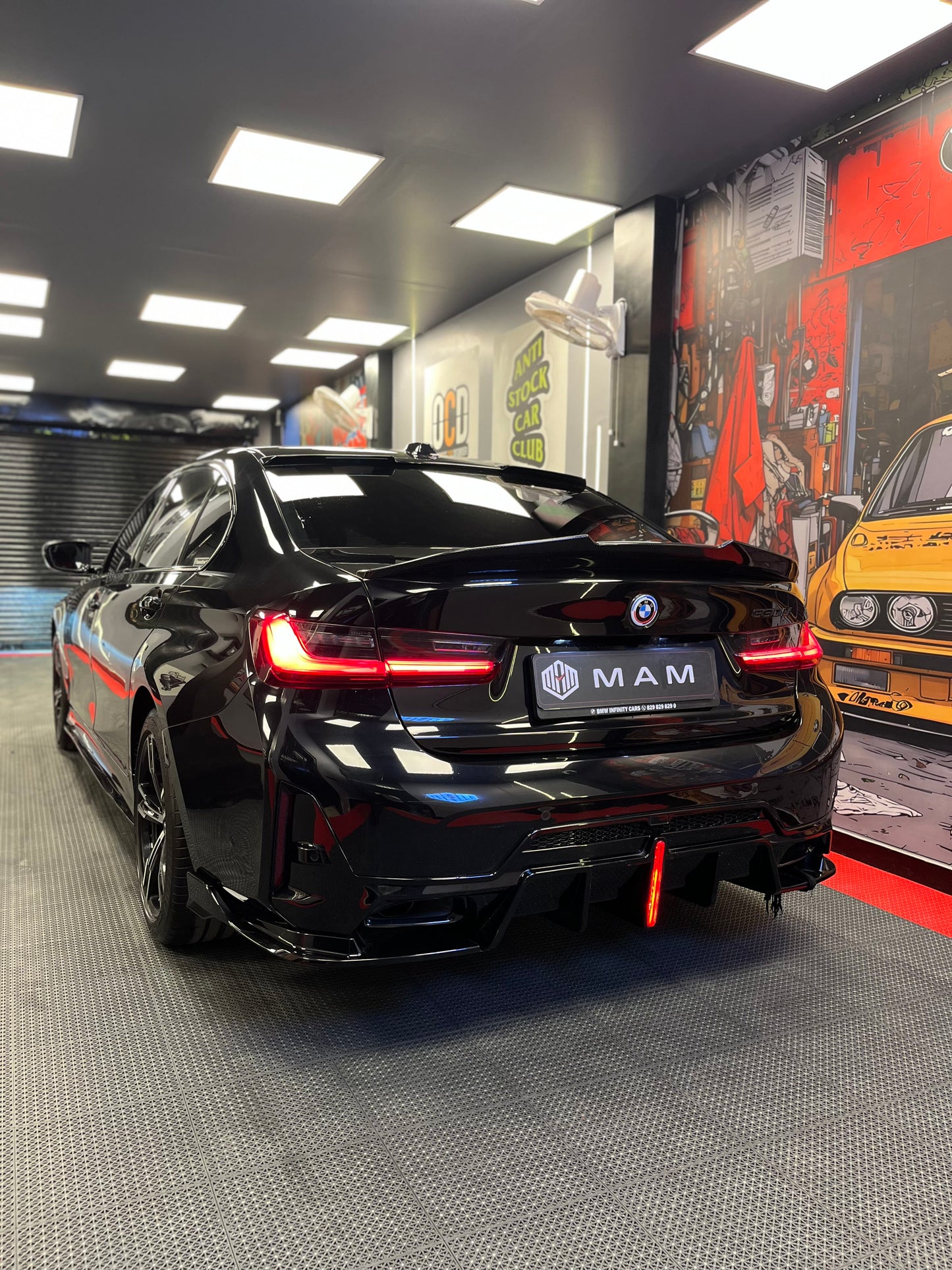BMW 3 Series G20 Aftermarket PSM Ducktail Boot Spoiler