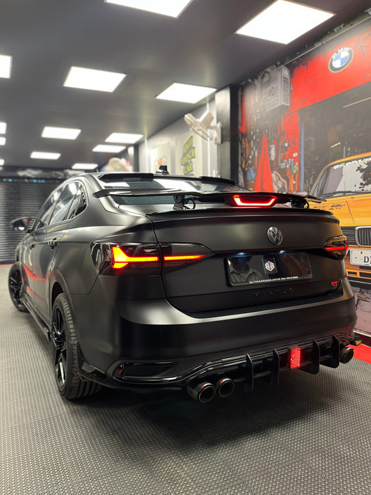 VW VIRTUS Aftermarket Roof Spoiler (M4) Inspired