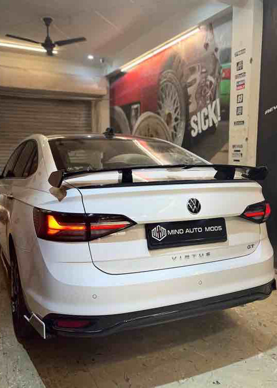 VW VIRTUS Aftermarket Pro Type ABS Boot Spoiler